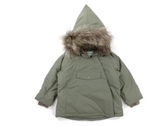 Mini A Ture winter jacket Wang Fur vert